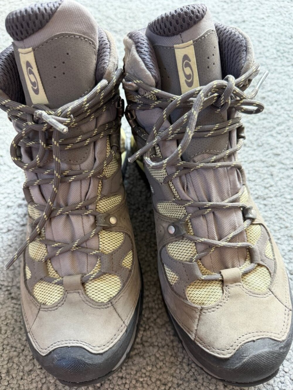 Salomon Comet 3D GTX Waterproof Hiking Boots - Women 9.5 / Men 8.5 Grey - Picture 16 of 16